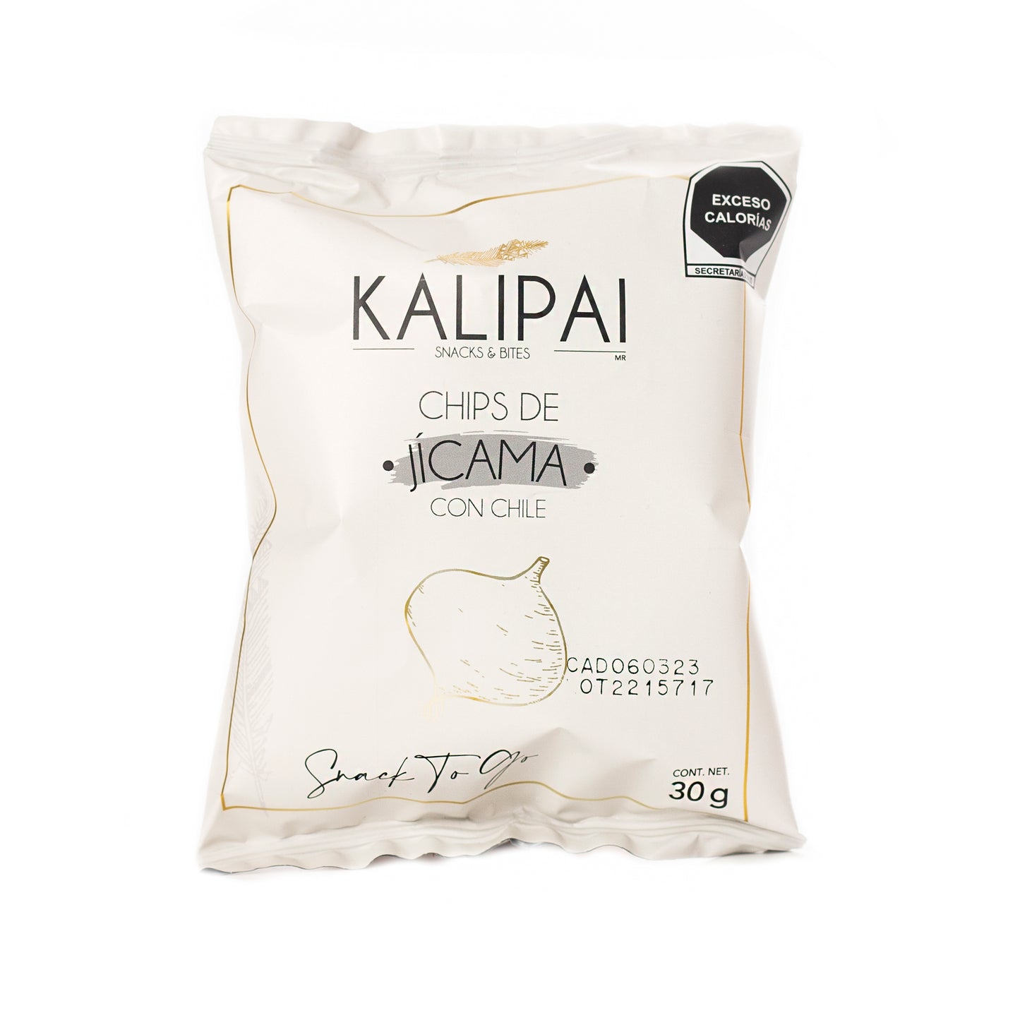 Chips de Jícama con chile