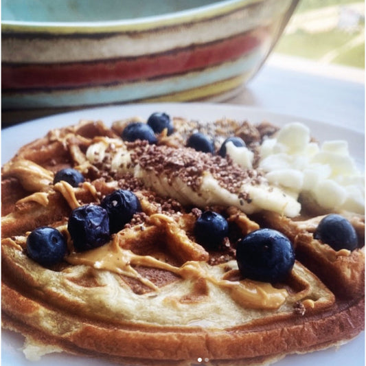 Waffle Keto con KALIPAI