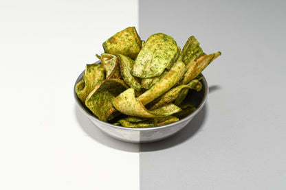 Chips de Platano con Chile y Spirulina