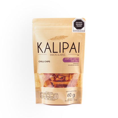 Chips de Camote enchilado