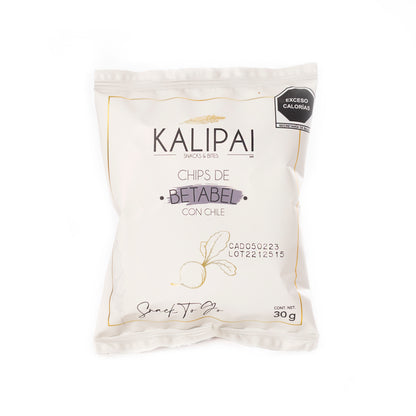 Chips de betabel con chile